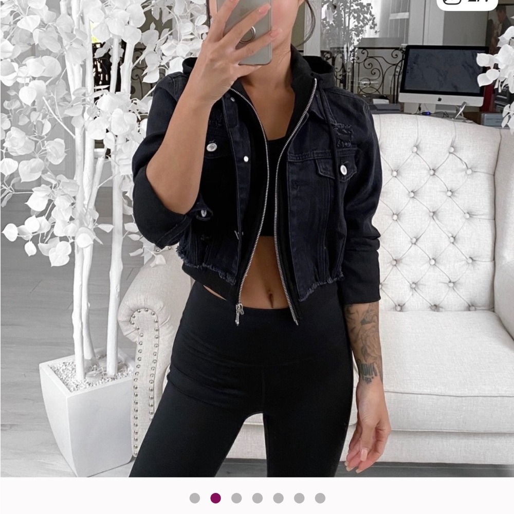 Black Denim Jacket